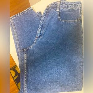 Talbots Petites Tapered Cut Denim Jeans Size 16P MId Rise Medium Wash